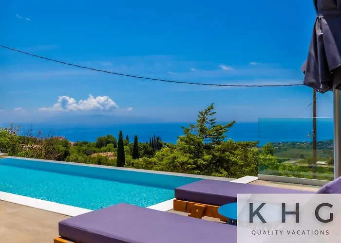 Casa Del Sole With Infinity Pool In Mousata! Mousata